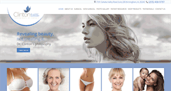 Desktop Screenshot of clintonplasticsurgery.com